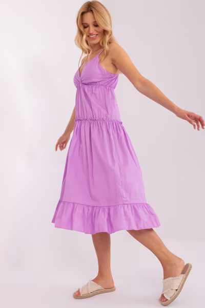 Sukienka Model TW-SK-BI-7220.29X Light Violet - Och Bella — zdjęcie 2