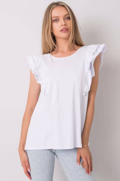 Bluzka Model TW-BZ-OB023.18P White - Och Bella — zdjęcie 2