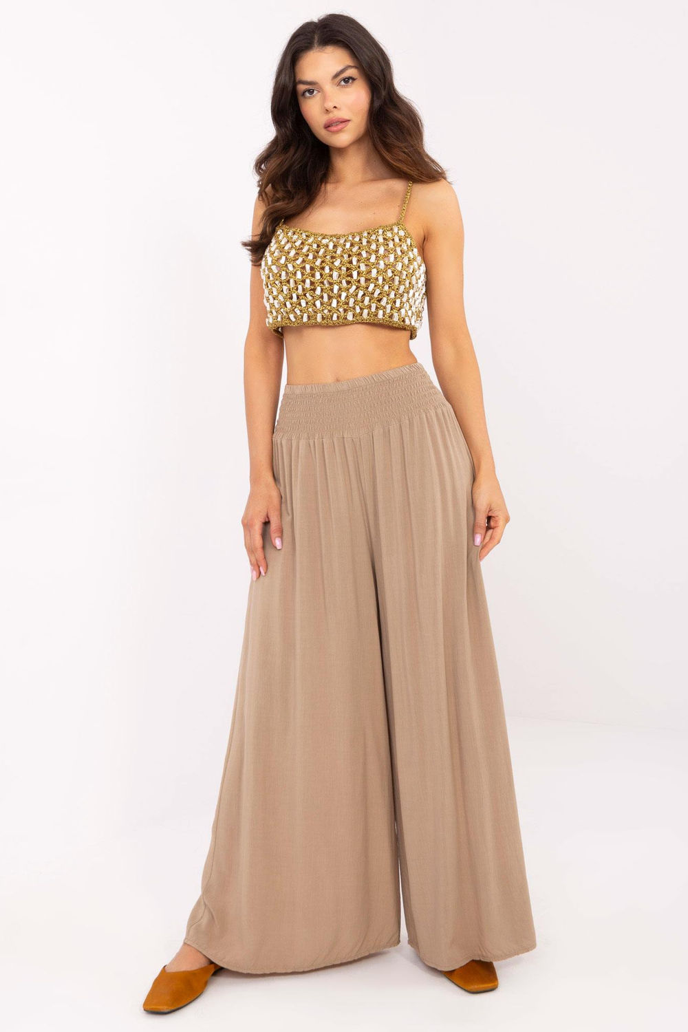 Spodnie Damskie Model TW-SP-BI-3069.94 Brown - Och Bella