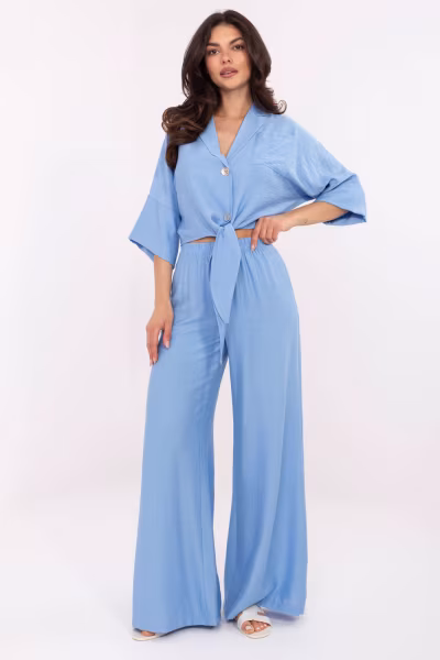 Spodnie Komplet Model TW-KMPL-BI-2469-1.61 Blue - Och Bella — zdjęcie 1