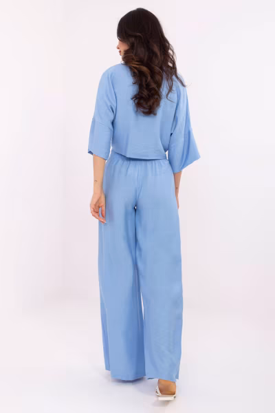 Spodnie Komplet Model TW-KMPL-BI-2469-1.61 Blue - Och Bella — zdjęcie 3