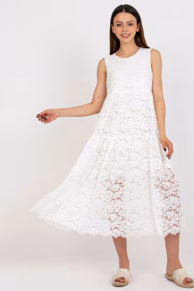 Sukienka Model TW-SK-BI-8246.37X White - Och Bella — zdjęcie 1
