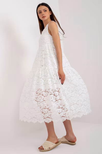Sukienka Model TW-SK-BI-8246.37X White - Och Bella — zdjęcie 2