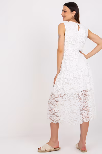 Sukienka Model TW-SK-BI-8246.37X White - Och Bella — zdjęcie 3