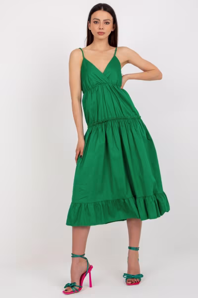 Sukienka Model TW-SK-BI-7220.29X Green - Och Bella — zdjęcie 1