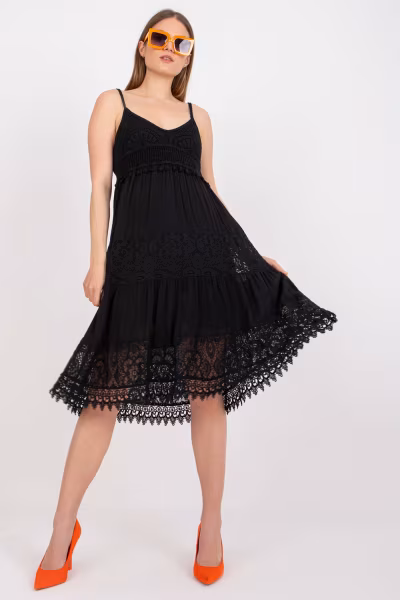 Sukienka Model TW-SK-BI-82345.19P Black - Och Bella — zdjęcie 1