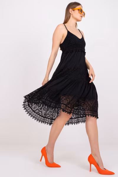 Sukienka Model TW-SK-BI-82345.19P Black - Och Bella — zdjęcie 2