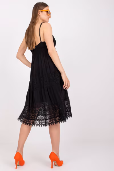 Sukienka Model TW-SK-BI-82345.19P Black - Och Bella — zdjęcie 3
