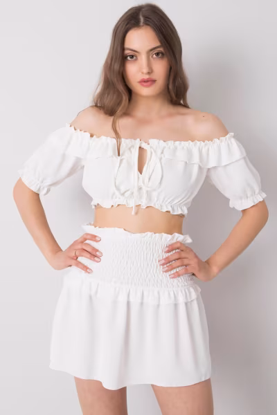 Bluzka Model TW-TP-BI-26718.46 White - Och Bella — zdjęcie 1