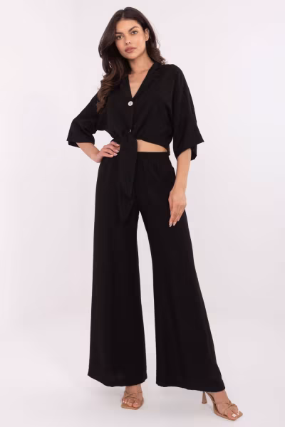 Spodnie Komplet Model TW-KMPL-BI-2469-1.61 Black - Och Bella — zdjęcie 1