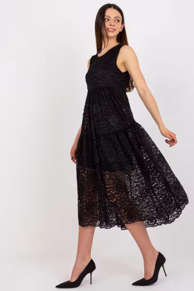 Sukienka Model TW-SK-BI-8246.37X Black - Och Bella — zdjęcie 1