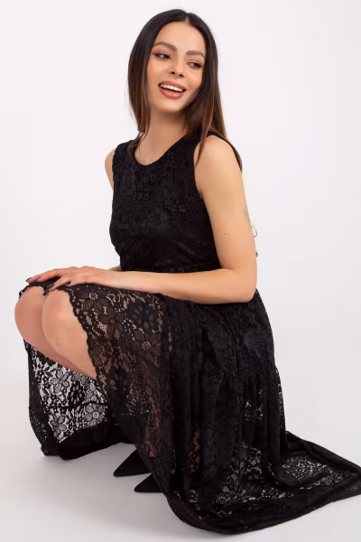 Sukienka Model TW-SK-BI-8246.37X Black - Och Bella — zdjęcie 2