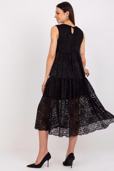 Sukienka Model TW-SK-BI-8246.37X Black - Och Bella — zdjęcie 3