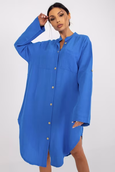 Sukienka Model TW-SK-BE-199D.85P Blue - Och Bella — zdjęcie 1