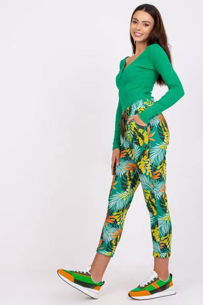 Spodnie Dresowe Model RV-DR-7956.31 Green - Relevance — zdjęcie 1