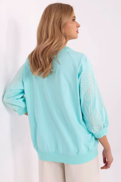 Bluza Damska Model RV-BZ-A367.26 Mint - Relevance — zdjęcie 3