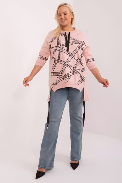 Bluzka Model RV-TU-7598.94 Dark Pink - Relevance — zdjęcie 1