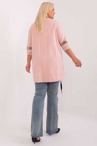 Bluzka Model RV-TU-7598.94 Dark Pink - Relevance — zdjęcie 3