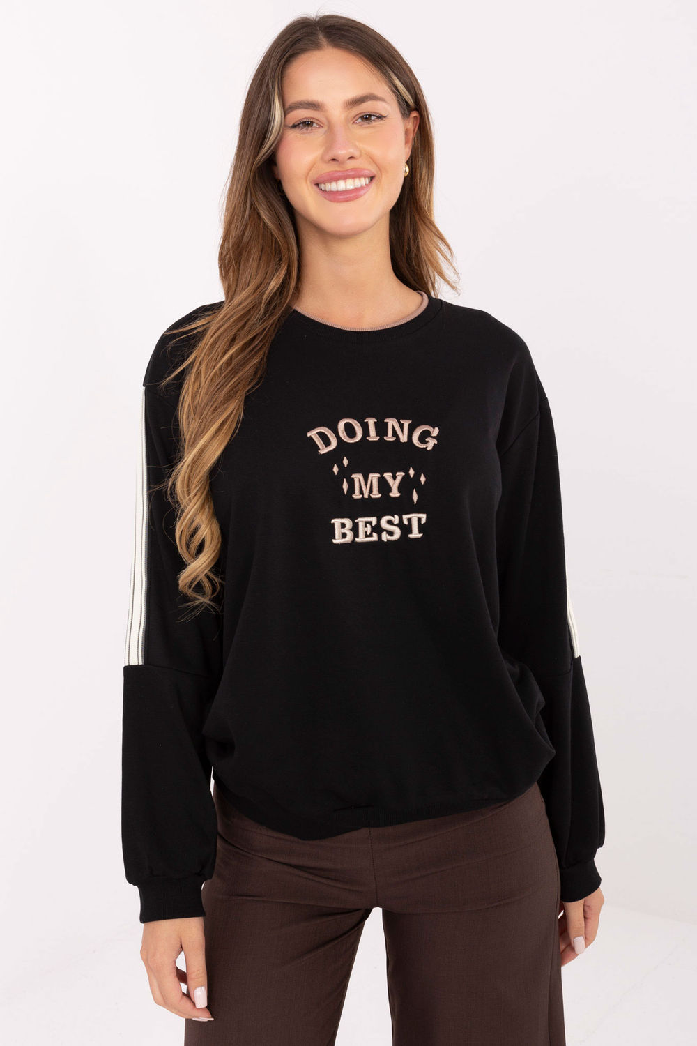 Bluza Damska Model RV-BL-A942.62 Black - Relevance