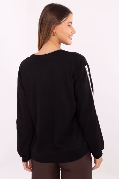 Bluza Damska Model RV-BL-A942.62 Black - Relevance — zdjęcie 3