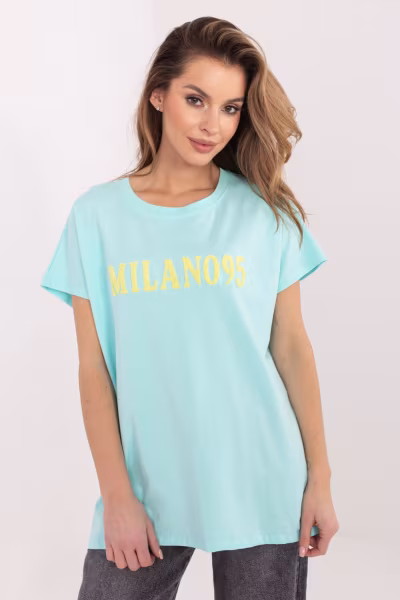 Tshirt Damski Model RV-TS-A1206.84 Mint - Relevance — zdjęcie 1