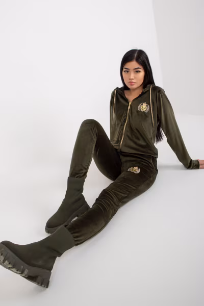 Spodnie Komplet Model RV-KMPL-8443.98P Khaki - Relevance — zdjęcie 1