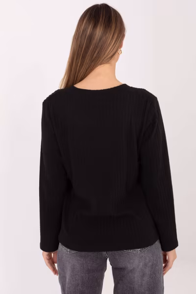 Sweter Damski Model RV-SW-A1025.80 Black - Relevance — zdjęcie 3