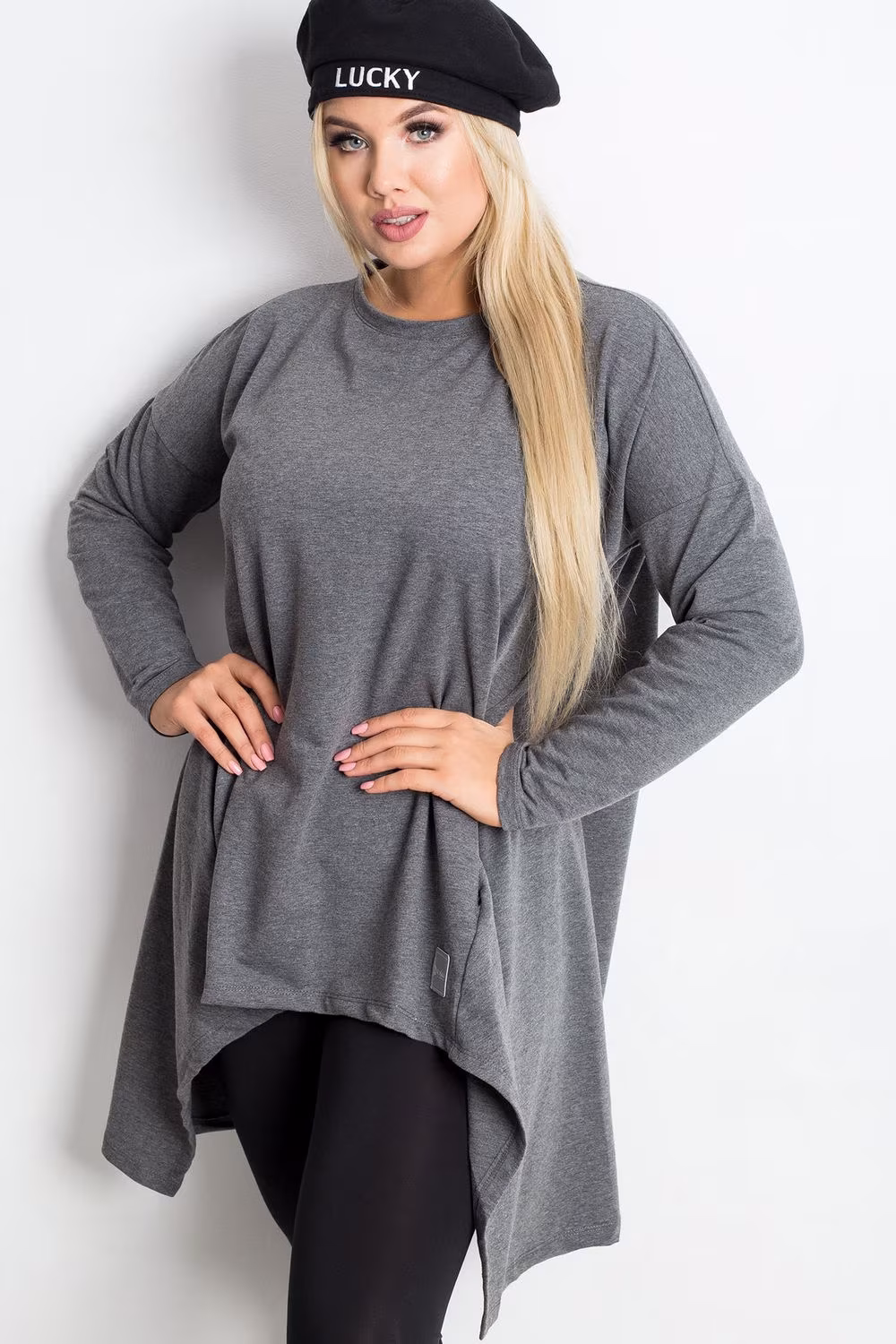 Tunika Model RV-TU-5042.09X Dark Grey - Relevance