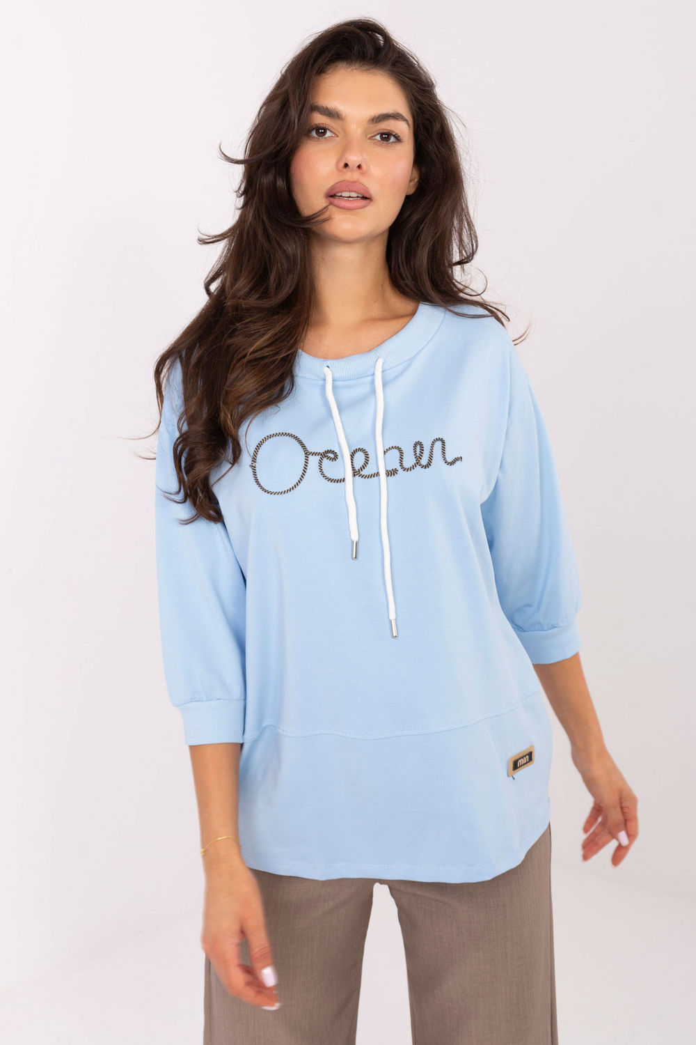 Bluzka Model RV-BZ-A785.58 Light Blue - Relevance