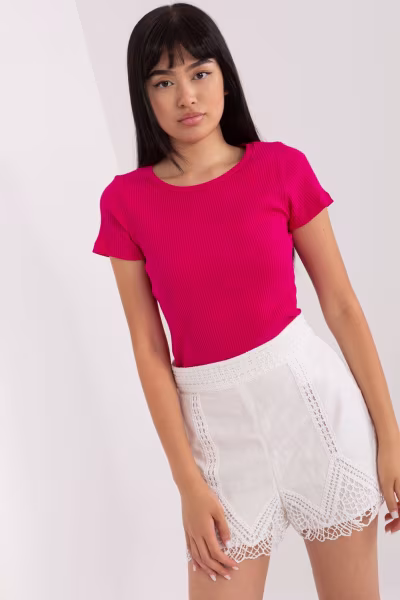 Bluzka Model RV-BZ-8933.39 Fuksja - Relevance — zdjęcie 3