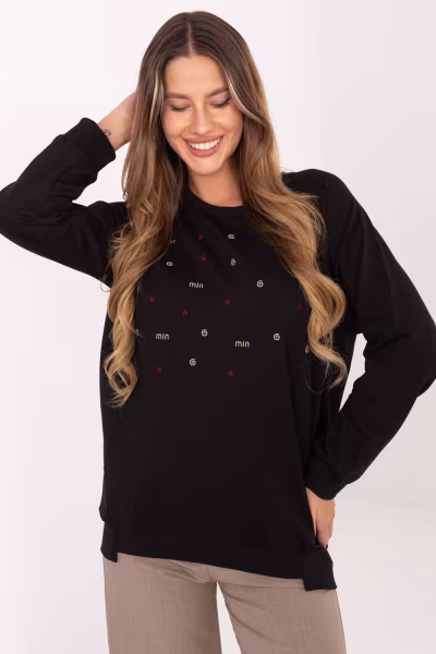 Bluza Damska Model RV-BZ-A876.52 Black - Relevance — zdjęcie 1