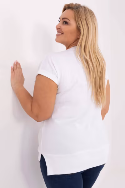 Bluzka Model RV-BZ-A542.12P White - Relevance — zdjęcie 3