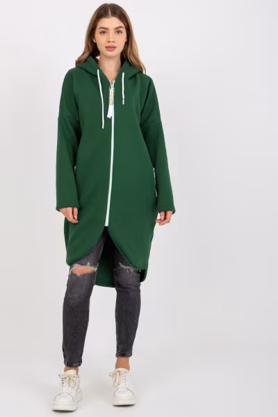 Bluza Damska Model RV-BL-4742.20P Dark Green - Relevance — zdjęcie 2