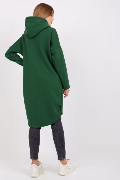Bluza Damska Model RV-BL-4742.20P Dark Green - Relevance — zdjęcie 3