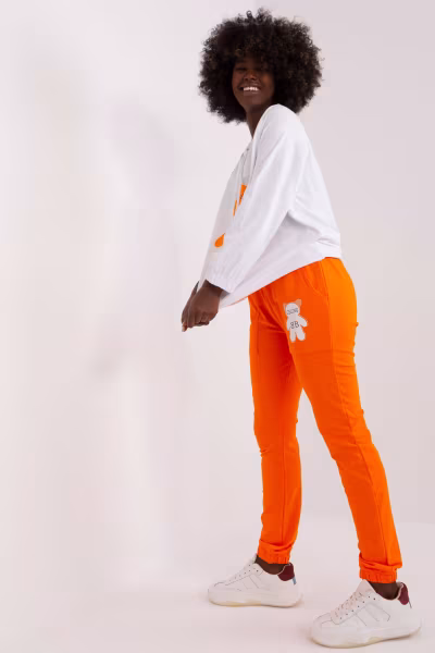 Spodnie Komplet Model RV-KMPL-8727.25X Orange - Relevance — zdjęcie 3