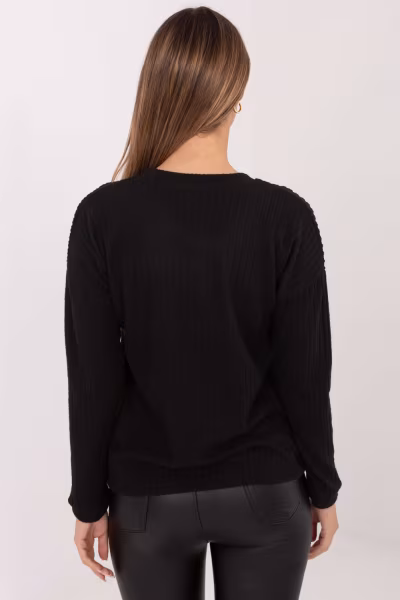 Sweter Damski Model RV-SW-A1026.52 Black - Relevance — zdjęcie 3