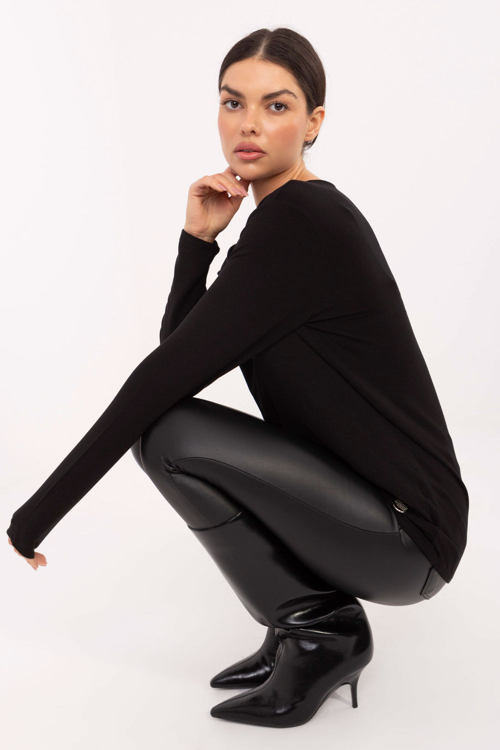 Bluzka Model RV-BZ-A-160.19P Black - Relevance