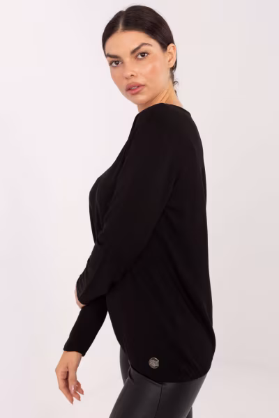 Bluzka Model RV-BZ-A-160.19P Black - Relevance — zdjęcie 2