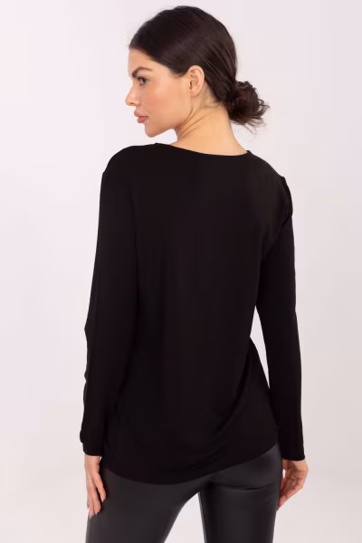 Bluzka Model RV-BZ-A-160.19P Black - Relevance — zdjęcie 3
