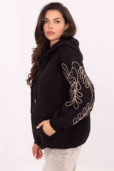 Bluza Damska Model RV-BL-A911.22 Black - Relevance — zdjęcie 2