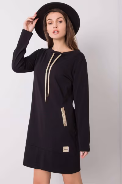 Sukienka Model RV-SK-6067.15X Black - Relevance — zdjęcie 3