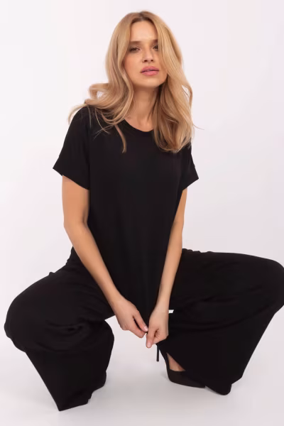 Bluzka Model RV-BZ-A616.01P Black - Relevance — zdjęcie 2