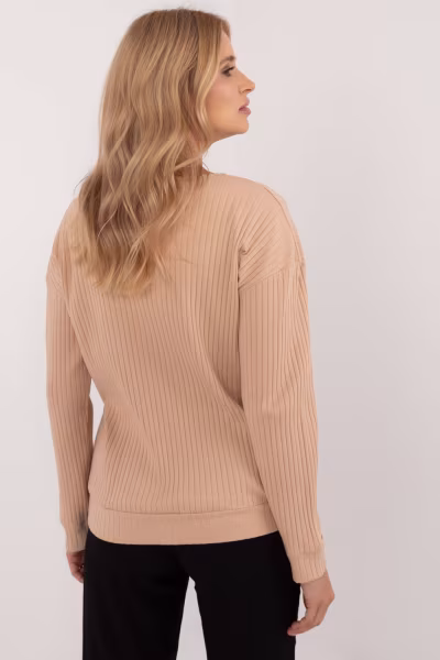 Bluzka Model RV-BZ-A-202.40 Camel - Relevance — zdjęcie 3