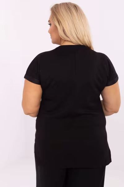 Bluzka Model RV-BZ-A625.84 Black - Relevance — zdjęcie 3
