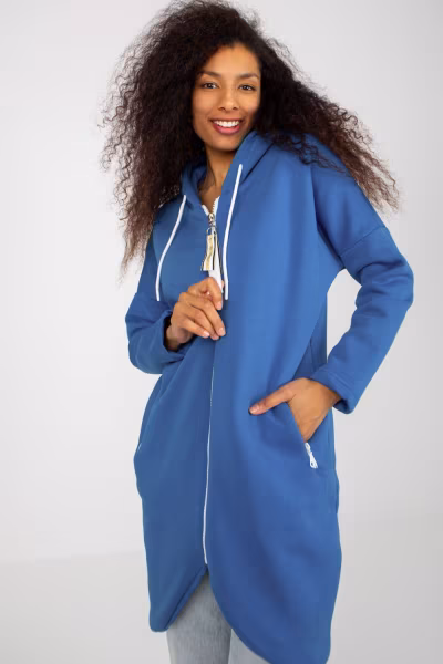 Bluza Damska Model RV-BL-4742.20P Dark Blue - Relevance — zdjęcie 1