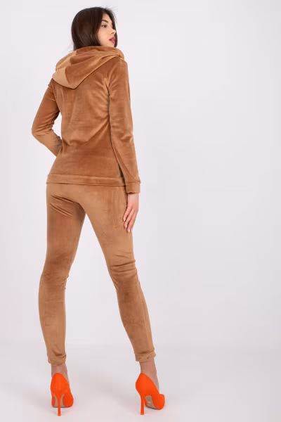 Spodnie Komplet Model RV-KMPL-6087-1.95P Light Brown - Relevance — zdjęcie 3
