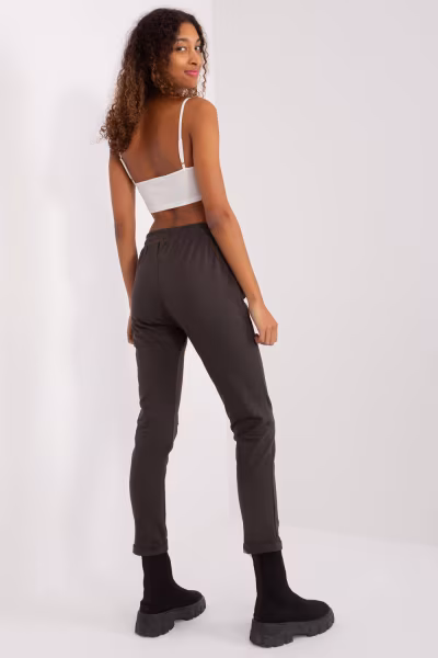 Spodnie Dresowe Model RV-DR-7517.22 Khaki - Relevance — zdjęcie 2