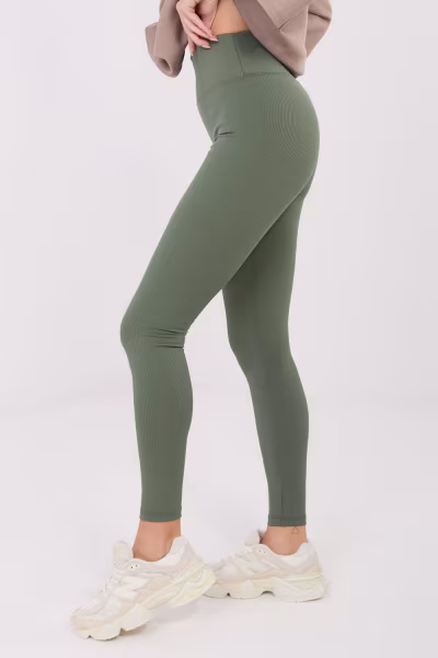 Legginsy Model RV-LG-9873.78 Khaki - Relevance — zdjęcie 3