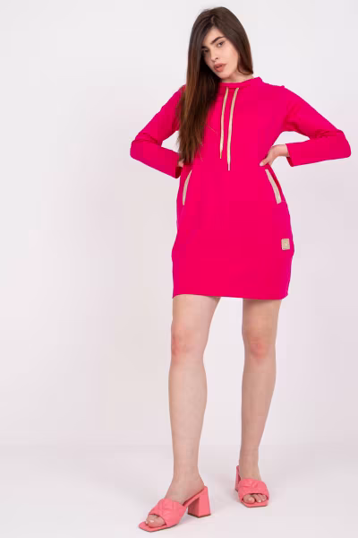 Sukienka Model RV-SK-6067.15X Fuksja - Relevance — zdjęcie 1