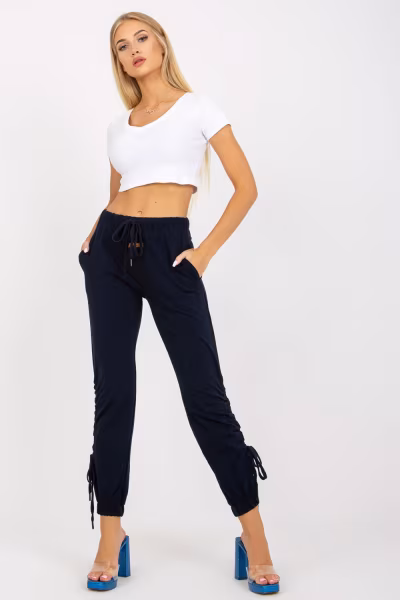 Spodnie Dresowe Model RV-DR-7943.19 Navy - Relevance — zdjęcie 1